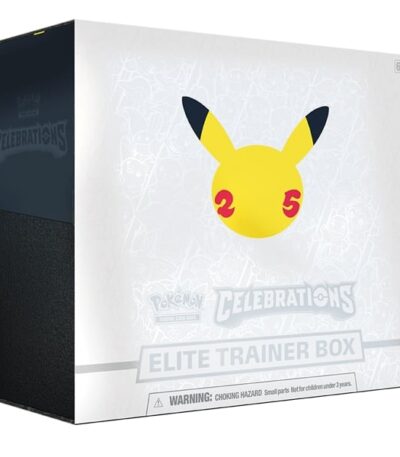 25th Celebrations Elite Trainer Box Pre Order | Bescards.nl