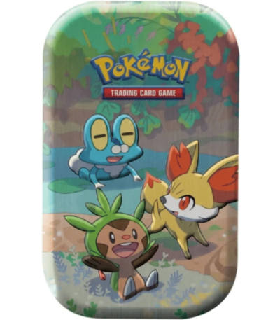 Pokemon Celebrations Mini Tin Kalos Starters | Bescards