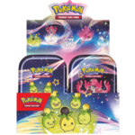Pokemon Paldean Fates Mini Tin Collection Display (10x) - bescards.nl