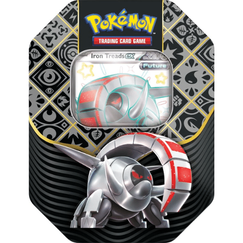 Pokemon Paldean Fates Tin - Iron Treads - bescards.nl