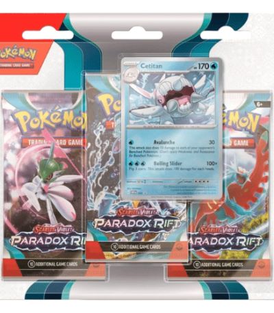 Pokemon Paradox Rift 3-Pack Blister Cetitan | Bescards