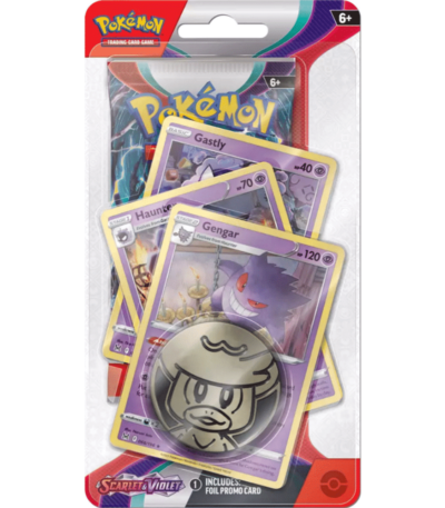 Pokemon Scarlet&Violet Prem. Checkl. Blister Gengar|Bescards