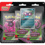 Pokemon Shrouded Fable 3-Pack Booster Blister - Pecharunt - bescards.nl