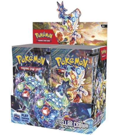 Pokemon Stellar Crown Booster Box - bescards.nl