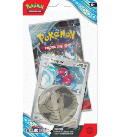 Pokemon Stellar Crown Checklane Blister Porygon2 - bescards.nl