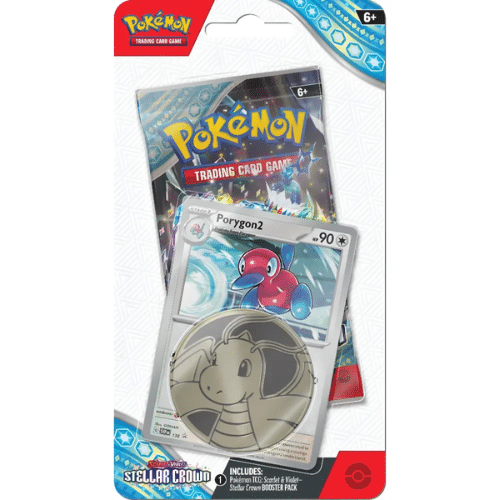 Pokemon Stellar Crown Checklane Blister Porygon2 - bescards.nl