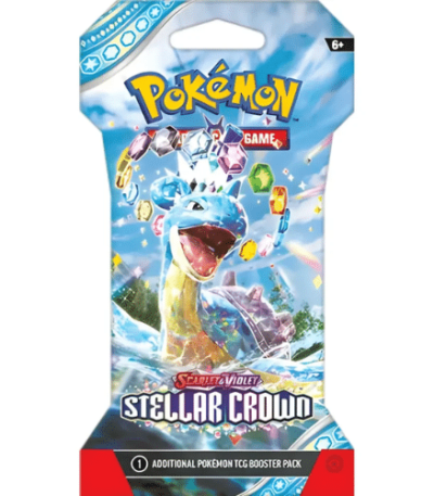 Pokemon Stellar Crown Sleeved Booster Pack - bescards.nl