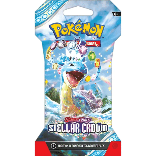 Pokemon Stellar Crown Sleeved Booster Pack - bescards.nl