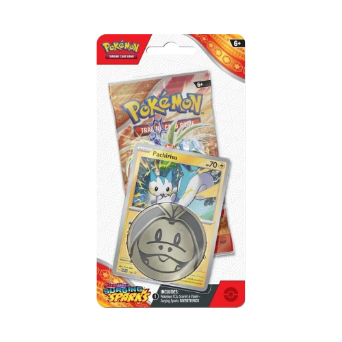 Pokemon Surging Sparks Checklane Blister - Pachirisu - bescards.nl