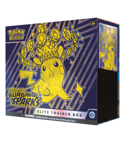 Pokemon Surging Sparks Elite Trainer Box - bescards.nl