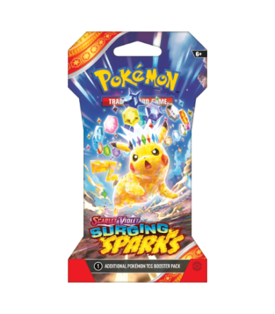Pokemon Surging Sparks Sleeved Booster Pack - bescards.nl