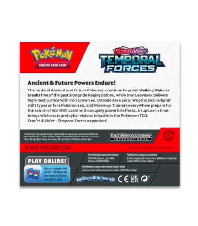 Pokemon Temporal Forces Booster Box - bescards.nl
