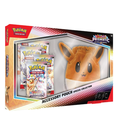 Pokemon Prismatic Evolutions Accessory Pouch Special Collection - bescards.nl