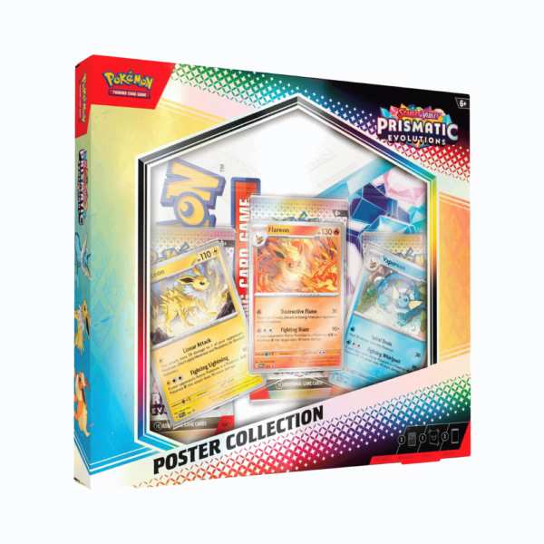 Pokemon Prismatic Evolutions Poster Collection - bescards.nl