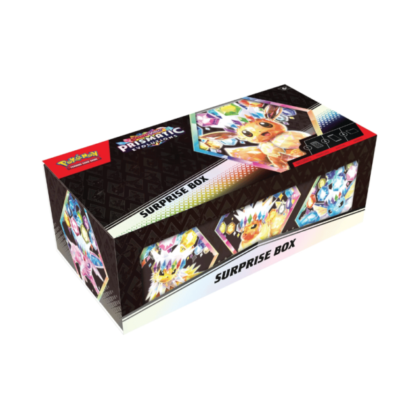 Pokemon Prismatic Evolutions Surprise Box - bescards.nl