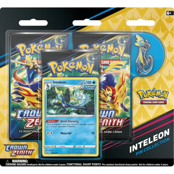 Crown Zenith Pin Collection - Inteleon
