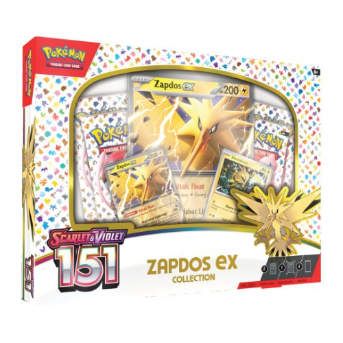 Pokémon 151 Zapdos EX Box