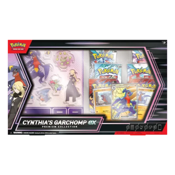 Pokemon Cynthia's Garchomp Ex Premium Collection box