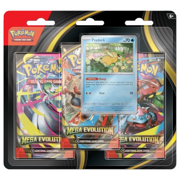 PRE ORDER: Mega Evolutions Blister 3 Packs ENGELS
