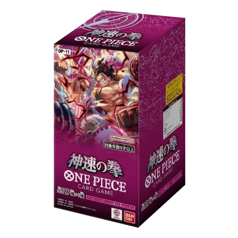 One Piece A fist of Divine Speed Booster Box OP11 (Japans)