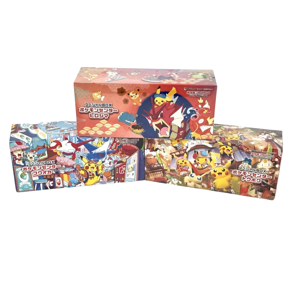 Pokémon Center Tohoku / Hiroshima / Fukuoka Special Box Set (Japans)