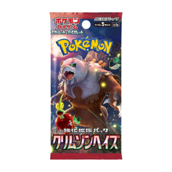 Pokémon Crimson Haze Booster Pack SV5A (Japans)