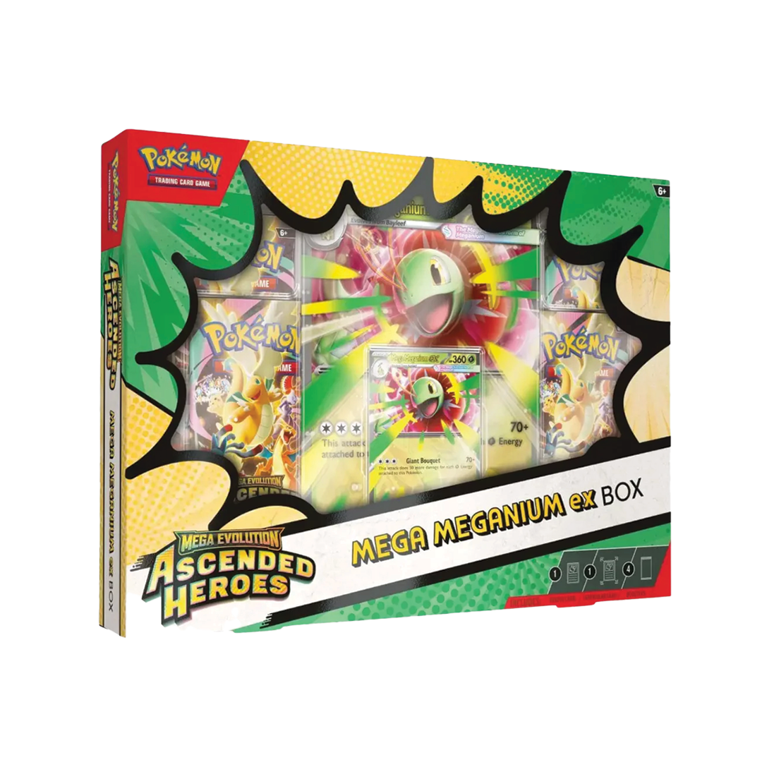 Ex-Boxen_0000_Pokemon-Engels_0004_Layer-2.png Pokémon Ascended Heroes Mega Meganium ex Box - Afbeelding 1