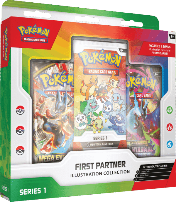 Pokémon First Partner Illustration Collection Series 1