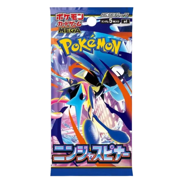 Pokémon Ninja Spinner Booster Pack M4 (Japans)