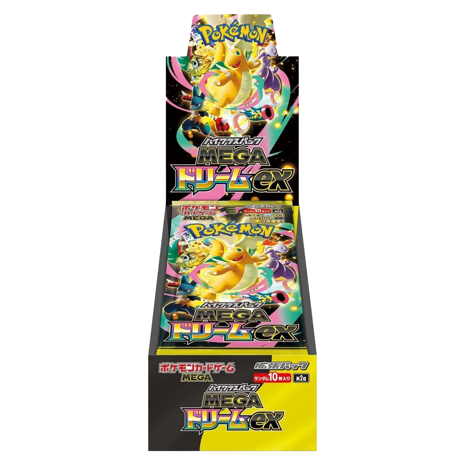 megadream.webp Pokémon Mega Dream Ex Booster Box M2A (Japans) - Afbeelding 1