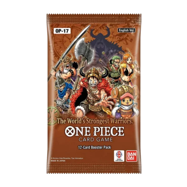 One Piece The World's Strongest Warriors Booster Pack OP17 (Engels)