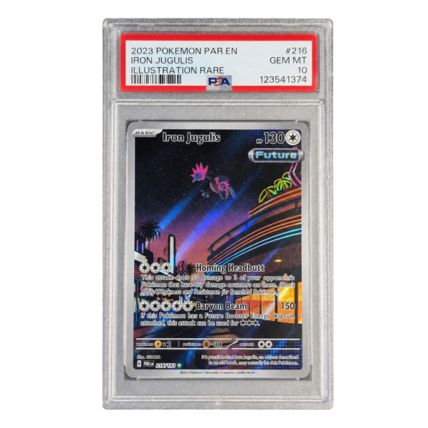 PSA 10 GEM MT: Iron Jugulis Paradox Rift 216