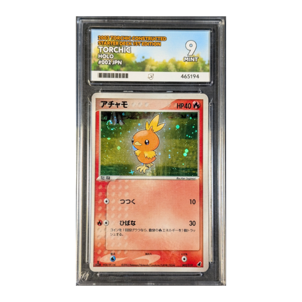Ace 9 MINT: Torchic Holo Torchic Constructed Starter Deck 002/JPN (Japans)