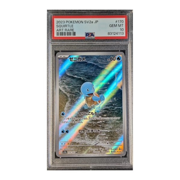 PSA 10 GEM MT: Squirtle 151 170 (Japans)