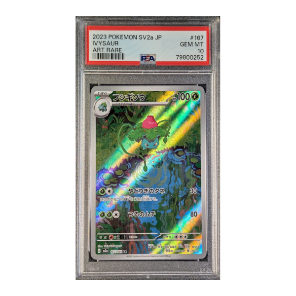 PSA 10 GEM MT: Ivysaur 151 167 (Japans)