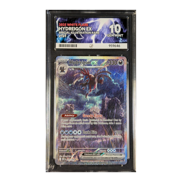 Ace 10 GEM MINT: Hydreigon ex White Flare 169