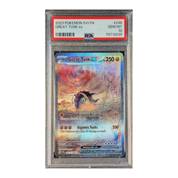PSA 10 GEM MT: Great Tusk ex Scarlet & Violet Base Set 246