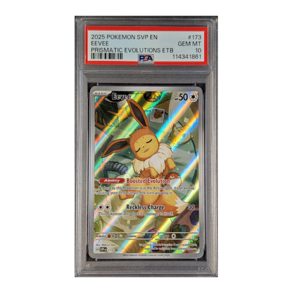 PSA 10 GEM MT: Eevee SV Black Star Promos 173