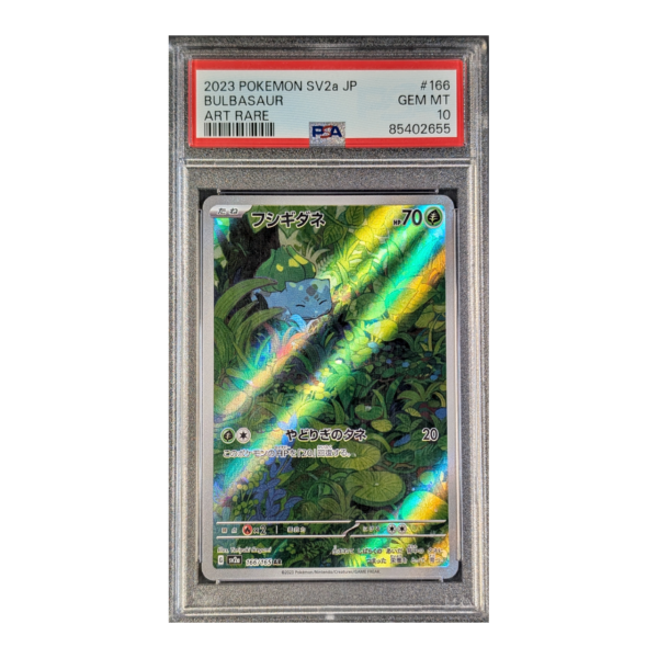 PSA 10 GEM MT: Bulbasaur 151 166 (Japans)